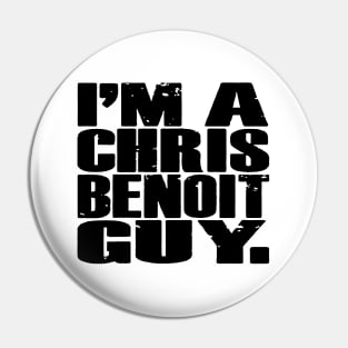 Chris Benoit  Canadian Crippler Pin