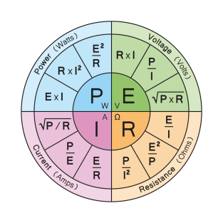 Electrical Power formula wheel T-Shirt