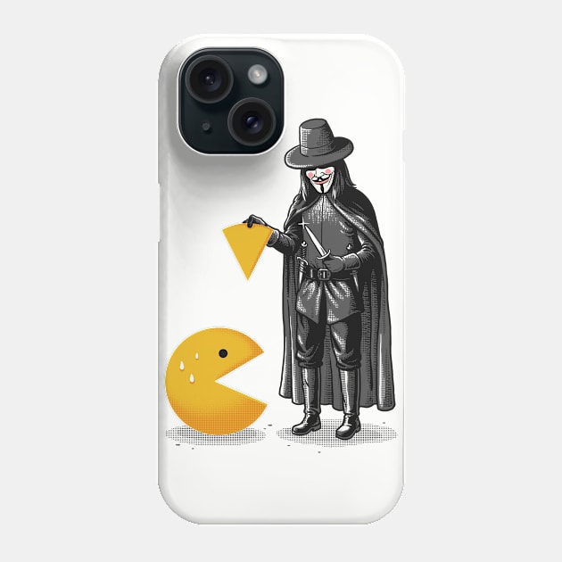 V Sign Phone Case by benchen