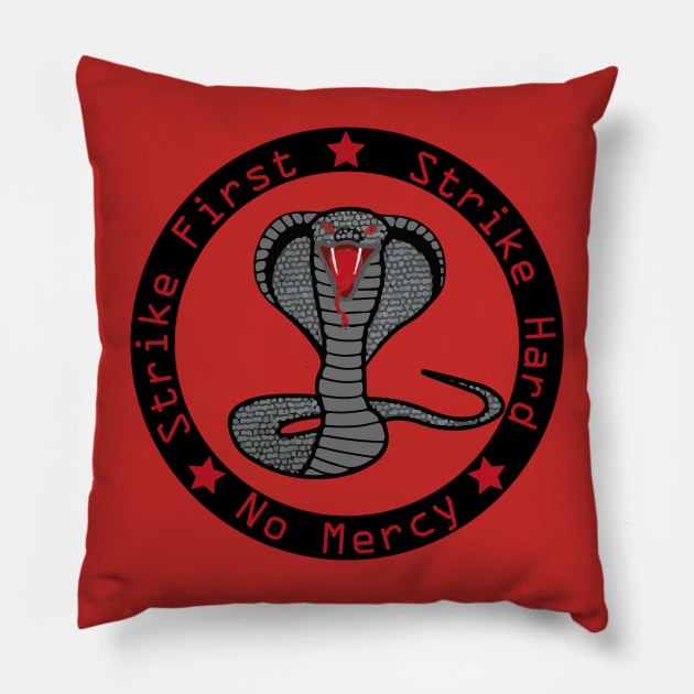 Strike First Pillow by Notorious CodFather