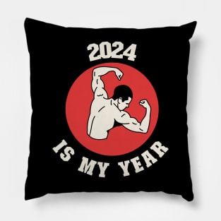 Cool Gym Motivational Quote For Weightlifters or bodybuilders Pillow