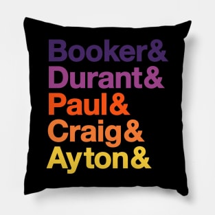 Phoenix Suns & Roster CE 22 Pillow