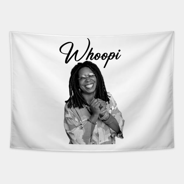 Whoopi Goldberg Tapestry by Knockbackhaunt