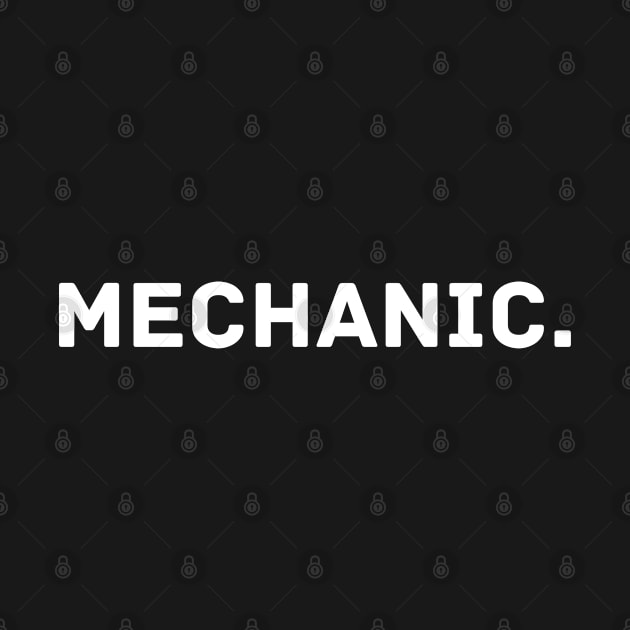 Mechanic by inspiringtee