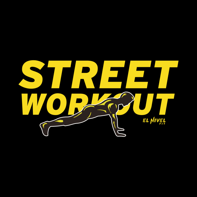 STREET WORKOUT Plank Siluet by EL NIVEL FIT