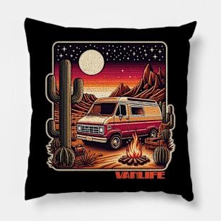 Desert Ford Campervan Pillow