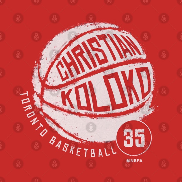 Christian Koloko Toronto Basketball by TodosRigatSot