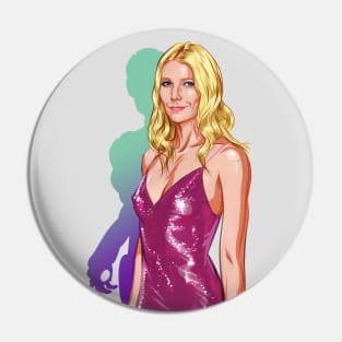 Gwyneth Paltrow - An illustration by Paul Cemmick Pin