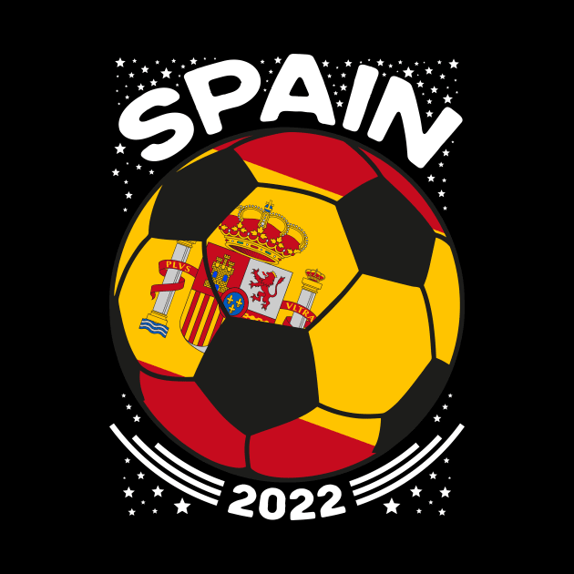 Spain Flag Soccer Football Team by mcoshop