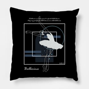 Ballerina dance version 5 Pillow