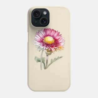 abstract summer flower Phone Case