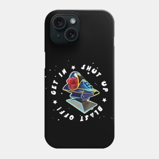 Space Rocket Ship Mall Ride! Phone Case