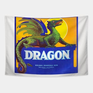 Dragon Brand Crate Label Tapestry