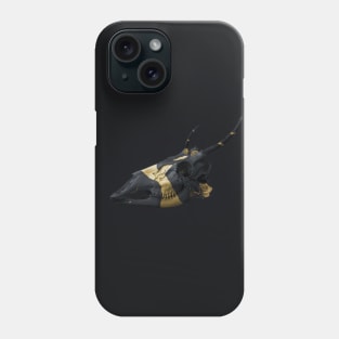 Black and gold Skull Phone Case