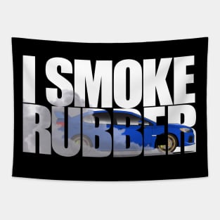 I Smoke Rubber Tapestry