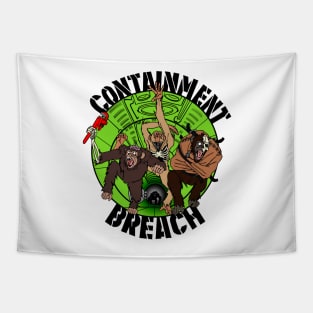 Fugitive Poems Containment Breach Anthology Series Logo Tapestry