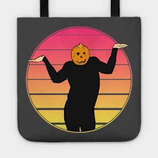 Dancing Pumpkin Man Tote