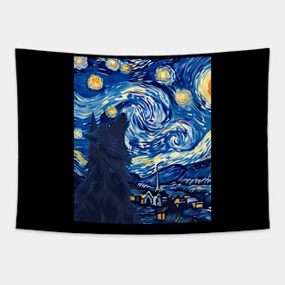 Wolf Lunar Legends Tapestry