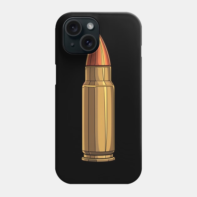 Beyond the Barrel: Bullet Aesthetics Phone Case by Iron Creek