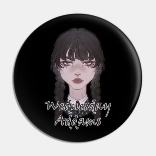 Wednesday Addams Pin