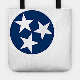 Tennessee Flag Symbol - Blue Tote