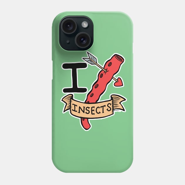 I Insect Heart Insects! Phone Case by Jay Hosler Tees