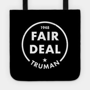 Harry Truman - 1948 'Fair Deal' (White) Tote