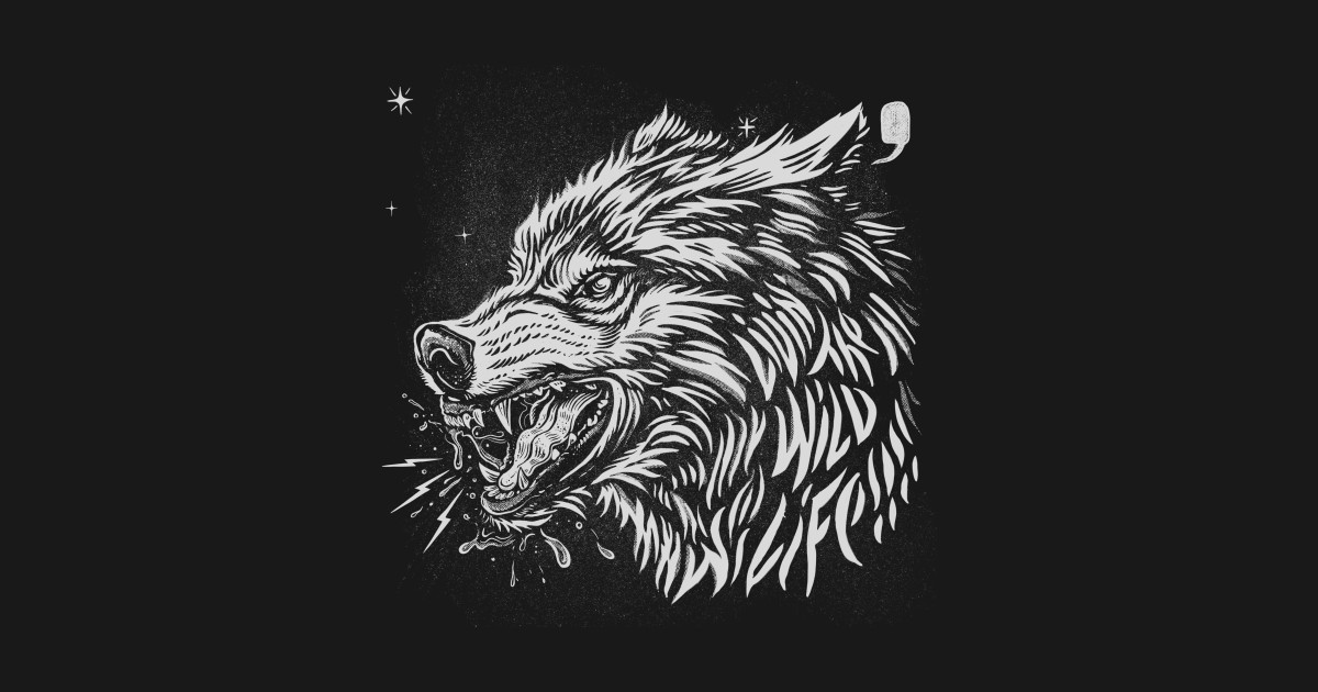 Wolf classic Wolf TShirt TeePublic