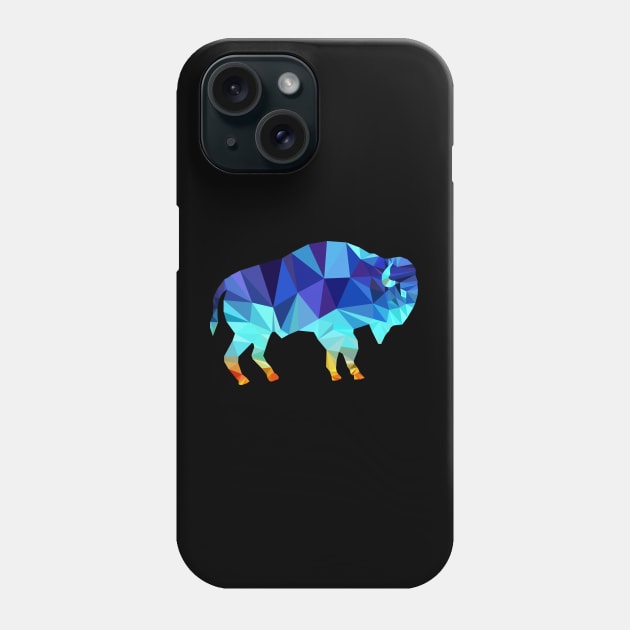 Blue Buffalo Phone Case by Fairview Design