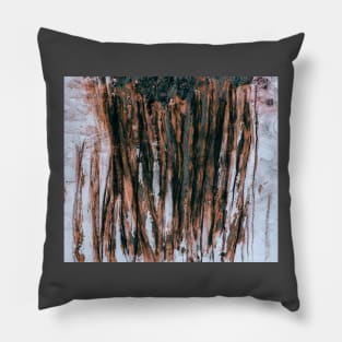 Early walk abstract forest Pillow