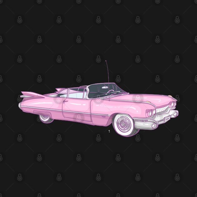 pink cadillac by Asome