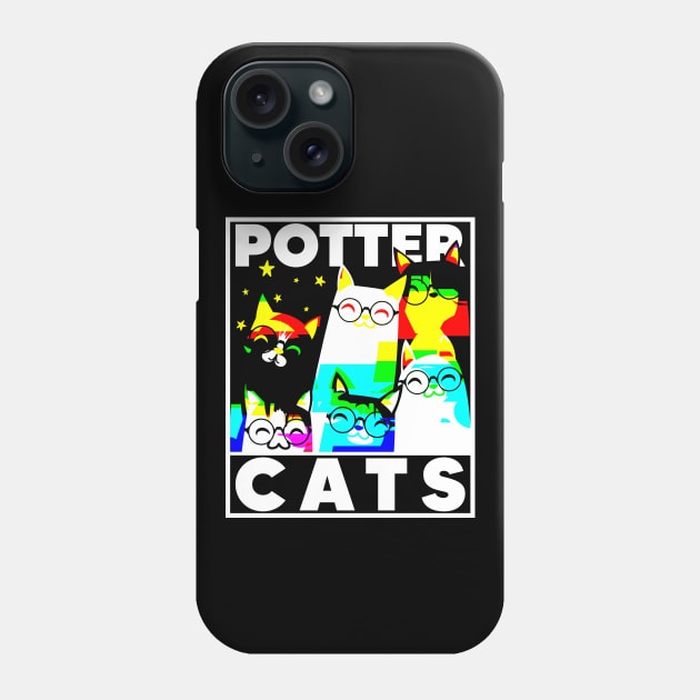Potter Cats 6 Phone Case by TarikStore