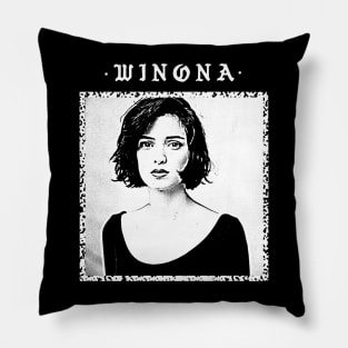 Winona // Retro Style Aesthetic Design Pillow