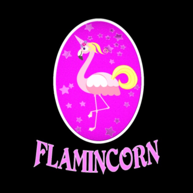 The Flamingo and the Unicorn in a Wrap by Kink4on