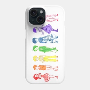 Rainbow Fashion w/glasses Phone Case
