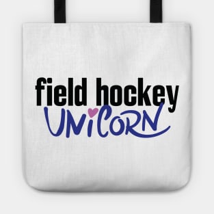 Field Hockey Unicorn Tote