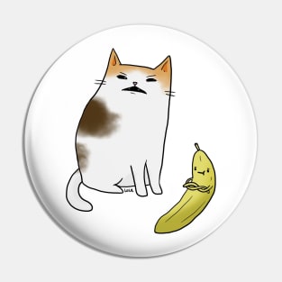 Banana Cat Pin