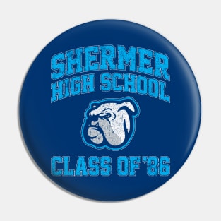 Shermer High School Class of 86 (Ferris Bueller) Pin