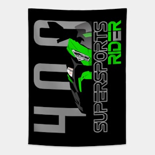 Supersports Rider Ninja 400 2021 Tapestry