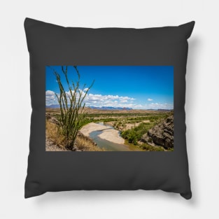 Rio Grande at Big Bend Pillow