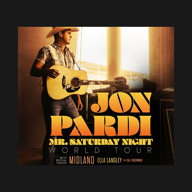 Jon Pardi mr. saturday night world tour by yasminewilbond