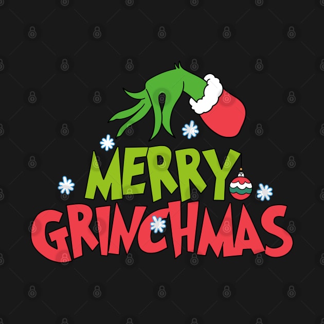 Merry Grinchmas by Little Forest Art