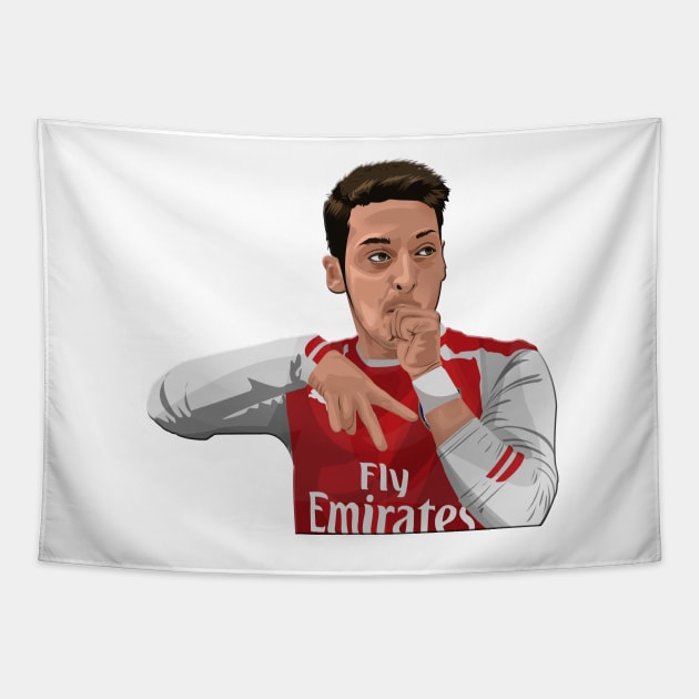 Ozil Tapestry by siddick49