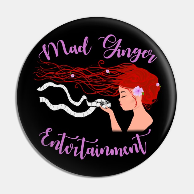 Mad Ginger Entertainment Pin by Mad Ginger Entertainment 