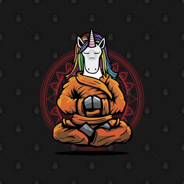 Unicorn Monk by BDAZ