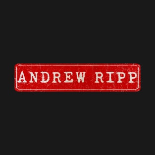 vintage retro plate Andrew Ripp T-Shirt