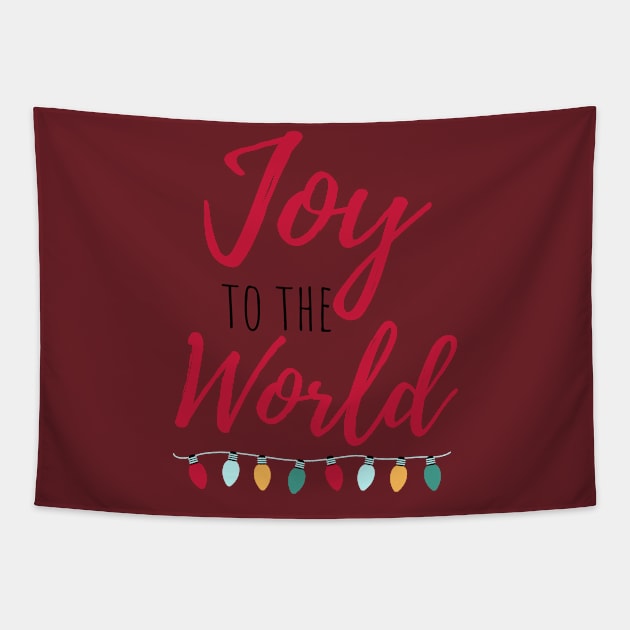 Joy To The World Tapestry by Brooke Rae's