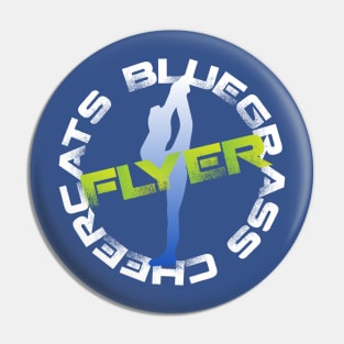 Bluegrass Cheercats FLYER Pin