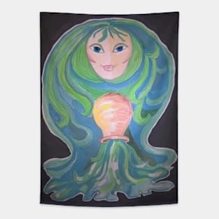 Aquarius Zodiac Sign Tapestry