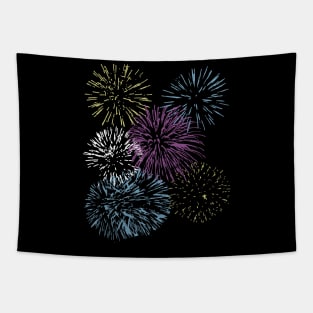 Fireworks Tapestry